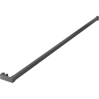 Věšák na ručníky Mexen do sprchové stěny, kartáčovaný, šedý - 800-06-66