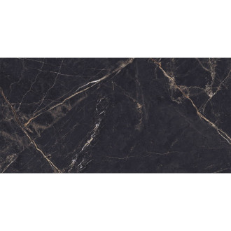 Mexen Eminet Černá glazovaná kamenina obdélníková G1, dlažba a obklad 120 x 60 cm, vysoký lesk - TL201-120-060-00