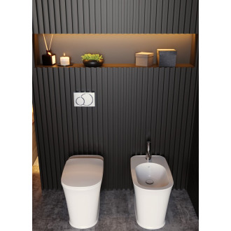 THE NEW YORKER bidet stojící 36,5x60cm, bílá