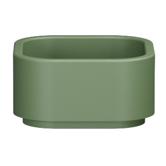 HAKO keramické umyvadlo na desku 30x30 cm, verde mat