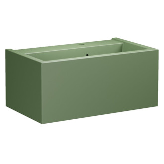 KANAAL keramické umyvadlo 80x46,5cm, verde mat