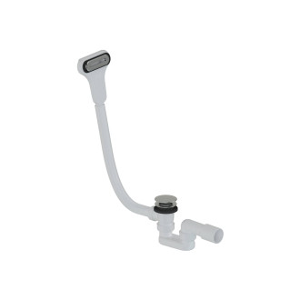 Vanový automat click/clack a štěrbinový přepad DN40/DN50 SAT nerez plast SATAVAS60CCNRZ