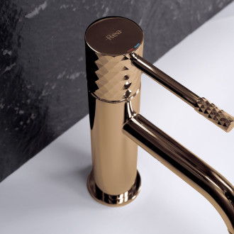 Rea Lungo Diamond Umyvadlová baterie - měď REA-B8994