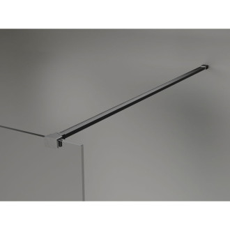 Mexen Lunar Sprchová zástěna pravá 150 x 200 cm, 8 mm průhledná, kartáčovaná pistolově šedá - 830-150-000-66-00-P