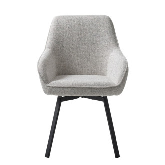 Jídelní židle Unique Furniture ALMA bílá polyester 49590001