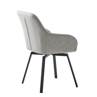 Jídelní židle Unique Furniture ALMA bílá polyester 49590001