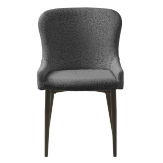 Jídelní židle Unique Furniture ONTARIO šedá polyester 34700001