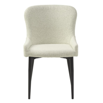 Jídelní židle Unique Furniture ONTARIO bílá polyester 34700000