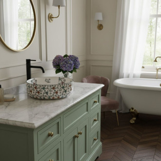 Rea Umyvadlo na desku Rea Stefania Fiori REA-U9853