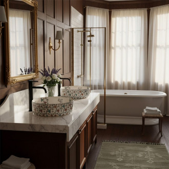 Rea Umyvadlo na desku Rea Stefania Fiori REA-U9853