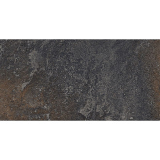 Glazovaná kamenina Mexen Blaze Nero obdélníková G1, dlažba a obklad 120 x 60 cm, řezba - TL420-120-060-01