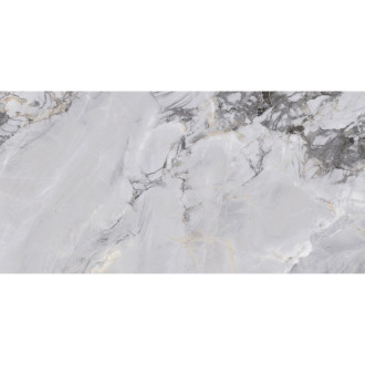 Mexen Limos Šedá glazovaná kamenina obdélníková G1, dlažba a obklady 120 x 60 cm, lesklá - TL127-120-060-01