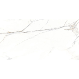 Mexen Agata Bílá glazovaná kamenina obdélníková G1, dlažba a obklad 120 x 60 cm, lesklá - TL144-120-060-00