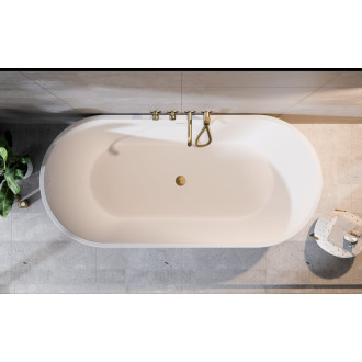 Volně stojící vana DEEVA bílá