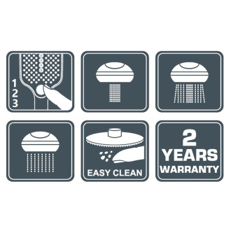 Sprchová růžice SALERMO