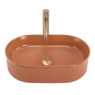 Rea Umyvadlo na desku REA Vanda Cinnamon Matt REA-U6377