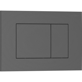 Splachovací tlačítko Mexen Tex 02, šedé - 6102-05