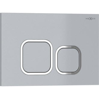 Splachovací tlačítko Mexen Tex 03, matný chrom - 6103-04
