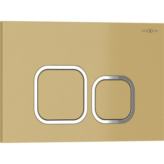 Splachovací tlačítko Mexen Tex 03, zlaté - 6103-06