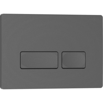 Splachovací tlačítko Mexen Tex 04, šedé - 6104-05