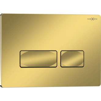 Ovládací tlačítko Mexen Tex 04, lesklé šampaňské zlato - 6104-08
