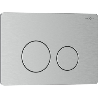 Splachovací tlačítko Mexen Tex 06 nerezová ocel, inox - 6106-10