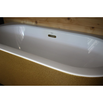 Vana AVITA A-LINE Glam01 zlatá - 160 x 75 cm - levé provedení