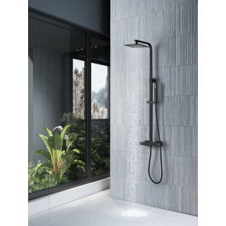 Termostatický nástěnný set PONTOS 250 BLACK