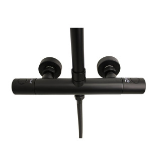 Termostatický nástěnný set NAUPLIOS 250 BLACK