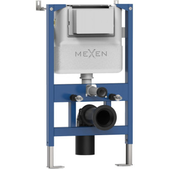 Rám s pneumatickou splachovací toaletou Mexen Fenix XS-F - 61800A