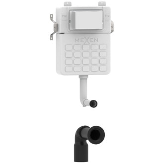 Pneumatický skrytý rám Mexen Tex Air S pro stojící toaletu - 61102A