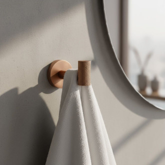 Rea Koupelnový věšák 5705 Galo Brush Copper REA-88030