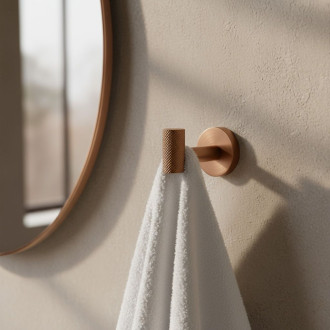 Rea Koupelnový věšák 5705 Galo Brush Copper REA-88030