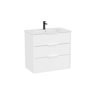 Koupelnová skříňka s umyvadlem Roca Optica 80x75,7x45,5 cm bílá matná mat OPT803ZBM