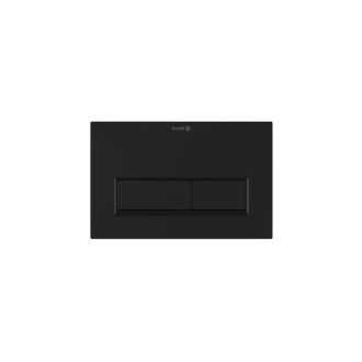 KLUDI-UNIFIX OVLÁDACÍ TLAČÍTKO 24x15 H1,2CM MATNÁ ČERNÁ 32PP0139