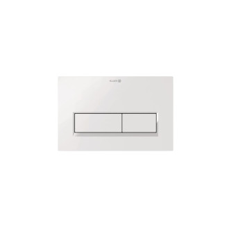 KLUDI-UNIFIX OVLÁDACÍ TLAČÍTKO 24x15 H1,2 CM LESKLÁ BÍLÁ 32PP0143