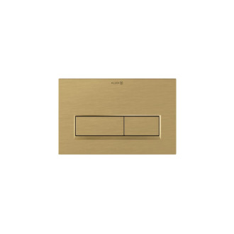 KLUDI-UNIFIX OVLÁDACÍ TLAČÍTKO 24x15 H1,2 CM BRUSHED GOLD 32PP01N0