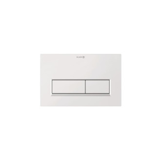 KLUDI-UNIFIX OVLÁDACÍ TLAČÍTKO 24x15 H1,2 CM MATNÁ BÍLÁ 32PP0153