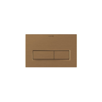 KLUDI-UNIFIX OVLÁDACÍ TLAČÍTKO 24x15 H1,2 CM BRUSHED BRONZE 32PP01N1