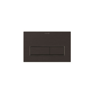 KLUDI-UNIFIX OVLÁDACÍ TLAČÍTKO 24x15 H1,2 CM BRUSHED GUN METAL 32PP01N2