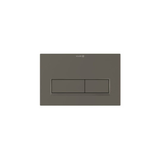 KLUDI-UNIFIX OVLÁDACÍ TLAČÍTKO 24x15 H1,2 CM MATNÁ ŠEDÁ 32PP01O1