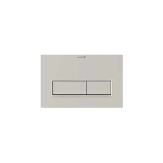 KLUDI-UNIFIX OVLÁDACÍ TLAČÍTKO 24x15 H1,2 CM MATNÁ SVĚTLE ŠEDÁ 32PP01O2