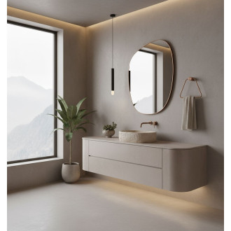 Rea Koupelnový věšák Tomi 5810 Brush Copper REA-88077