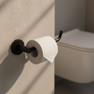 Rea Držák na toaletní papír 5609 Leo Black REA-88063