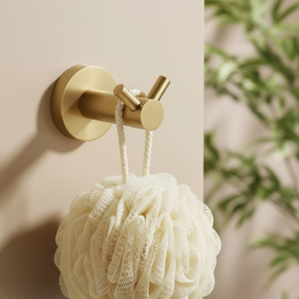 Rea Koupelnový věšák 5605 Leo Brush Gold REA-88043