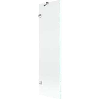 Vanová zástěna Mexen Lunar s jedním křídlem 50 x 150 cm, průhledná, chrom - 897-050-000-01-00