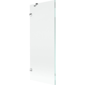 Vanová zástěna Mexen Lunar s jedním křídlem 70 x 150 cm, průhledná, chrom - 897-070-000-01-00