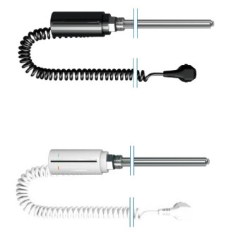 doplněk k radiátorům patrona/ HOT 390 mm (600W) bílá RDOHOT39WH