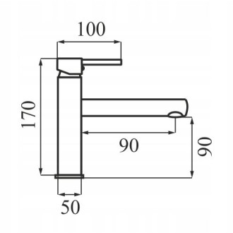 BATERIA CALANI UMYWALKOWA ASTRAL NISKA L GOLD