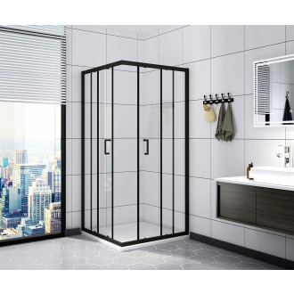 KABINA CALANI VITO 80*80 BLACK